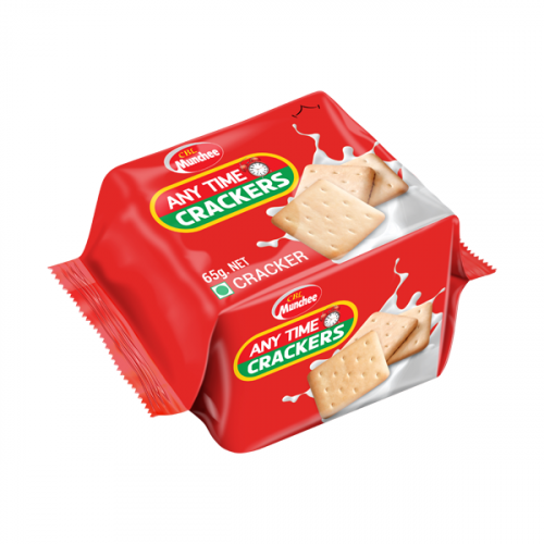 MUNCHEE ANYTIME CRACKER BISCUITS 65G