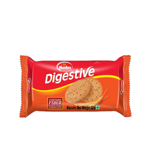 MUNCHEE DIGESTIVE BISCUITS 52G