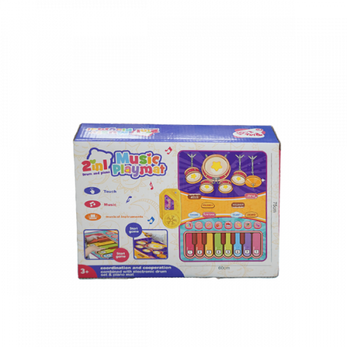 MUSICAL MAT PEVA 75X60CM DW802-7