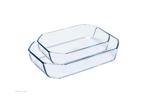 PYREX ROASTER 2 PIECES SET (2.5 & 3.2)L 913S037/7043