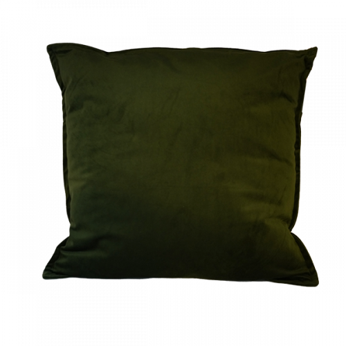 FILLED CUSHION VELVET (45 X 45)CM-GREEN DC-231