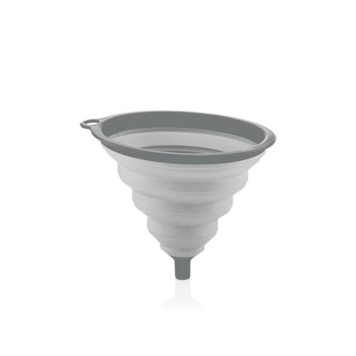 QLUX COLLAPSIBLE FUNNEL GREY PLASTIC L-00630-2