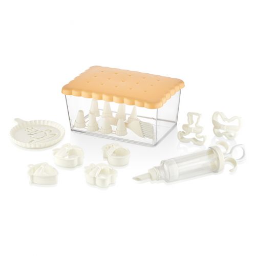 QLUX PASTRY SET WITH BOX PLASTIC L-00870