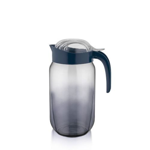 QLUX PITCHER JUG INDIGO 1000ML GLASS C-00483