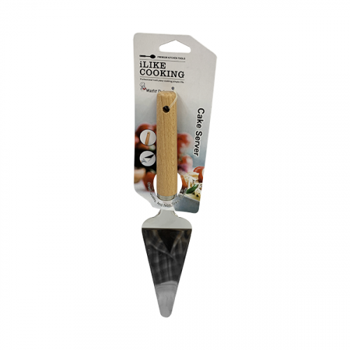 MASTERCHEF CAKE SERVER WITH WOOD HANDLE MC73041 
