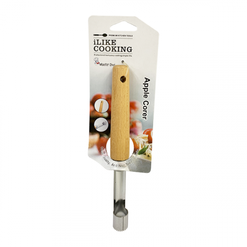 APPLE CORER WITH WOODEN HANDLE MC73059 