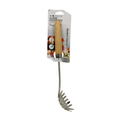 PASTA LADLE WITH WOOD HANDLE ILC MC-73205 