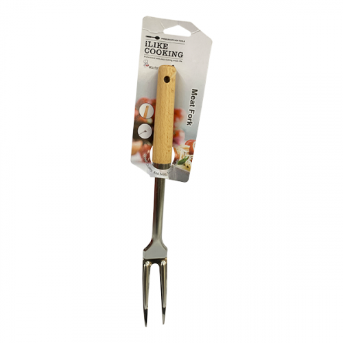 MASTERCHEF MEAT FORK WITH WOOD HANDLE MC73210 