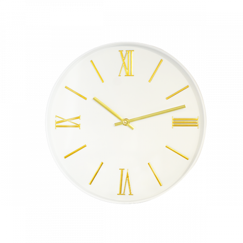 WALL CLOCK 30X30X4CM 231211-W