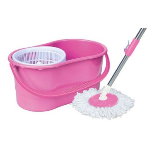 PRINCEWARE MAGIC MOP 360 DEGREES WITH BUCKET PLASTIC 6208