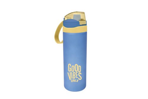 HEREVIN WATER BOTTLE PC GOOD VIBES ONLY 750ML STEEL 161670-087