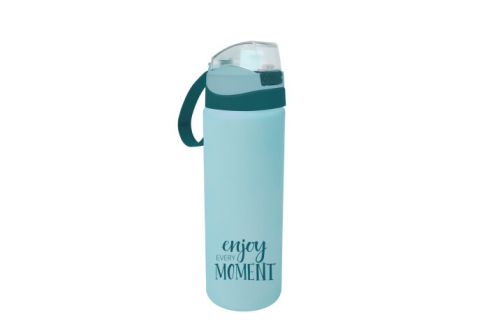 HEREVIN WATER BOTTLE ENJOY EVERY MOMENT 750ML STEEL 161670-089