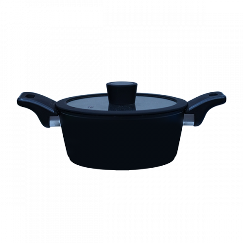 PEDRINI COOKING POT WITH LID 20CM 2.9MM ALUMINIUM 02PE1507