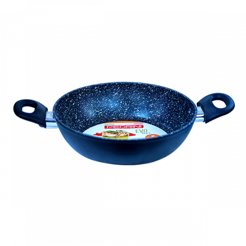 PEDRINI SKILLET 24CM 2.9MM FORGED ALUMINIUM 02PE1510