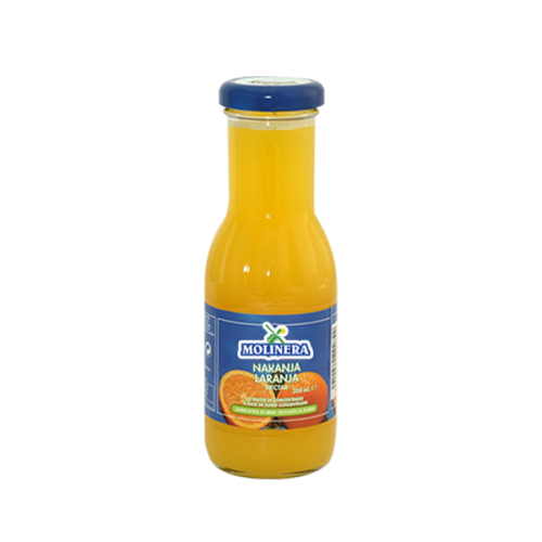 MOLINERA ORANGE FRUIT JUICE BOTTLE 200ML