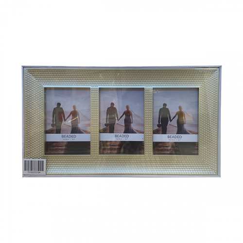 PHOTO FRAME 50X27X2.5CM CHAMPAGNE PP ZB-3-2750-C