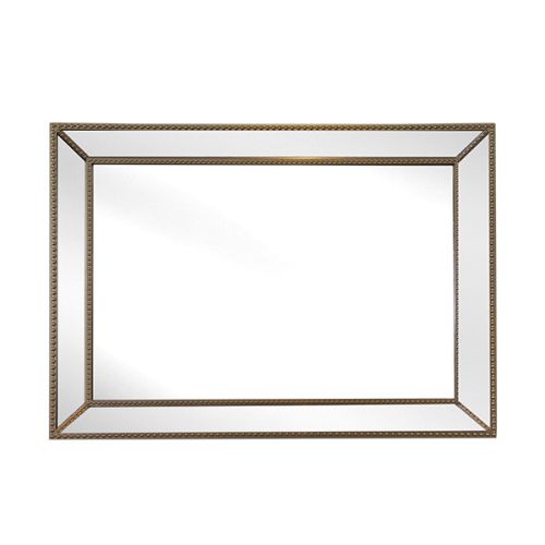 DECORATIVE MIRROR 75X106X2.3CM GD PP ZBM-M-76105-G