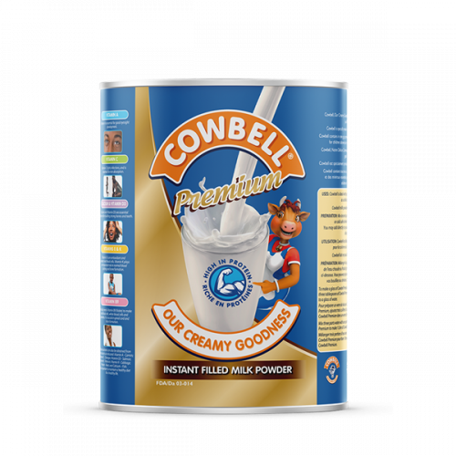 COWBELL PREMIUM MILK POWDER TIN 400G