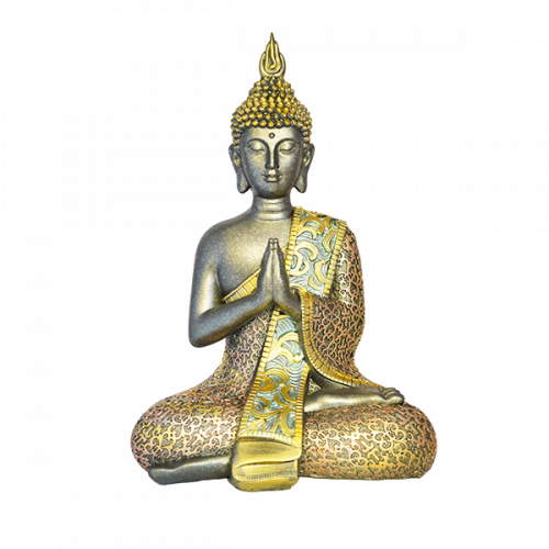 DECORATION BUDDHA BIG 35CM 3 COLOR MIX