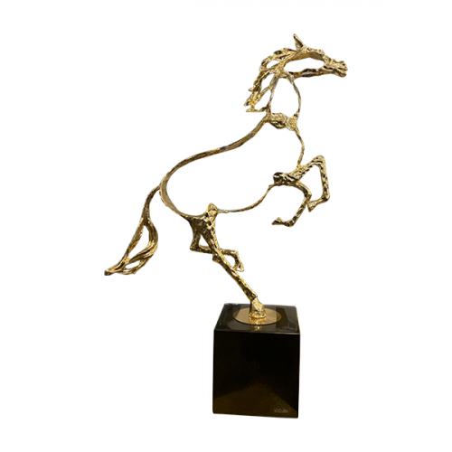 DECOR HORSE GOLD BX-36