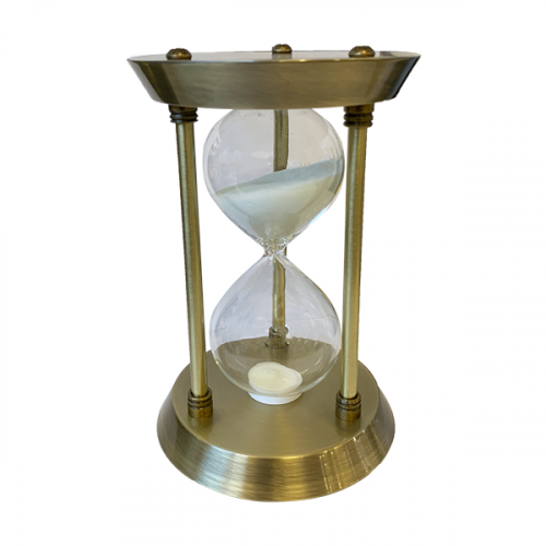 DECOR SAND GLASS 28-12 GOLD