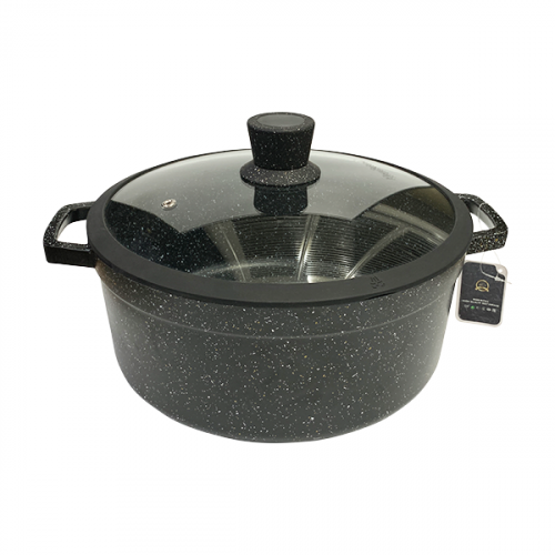 HAUS ROLAND COOKING POT 28CM 2MM ALUMINIUM FORGED HR157-2 