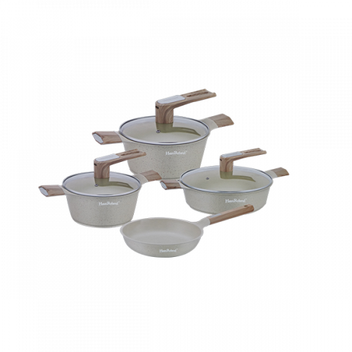 HAUS ROLAND COOKWARE 7 PIECES SET 2MM DIE CAST HR105-3 