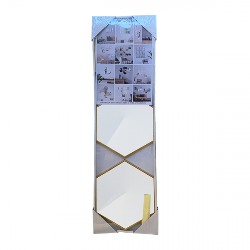 MIRROR 2-COLOR MIX 3PCS /SET 70X20CM