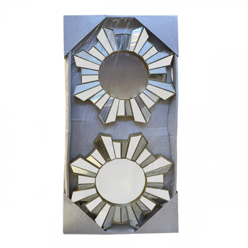 MIRROR 2PCS /SET 52X26CM