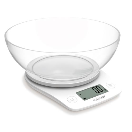 CAMRY ELECTRONIC KITCHEN SCALE WITH 2L BOWL EK3320-05