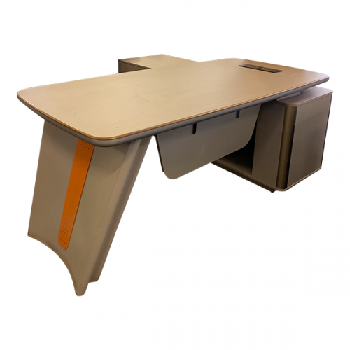EXCLUSIVE DESK WITH CABINET 200X180X75 66B9-2018