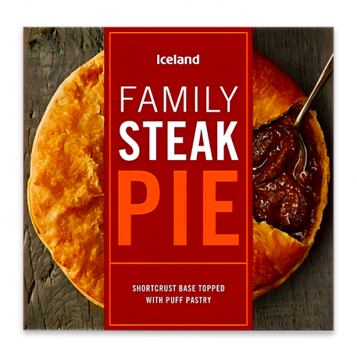 ICELAND STEAK PIE 700G