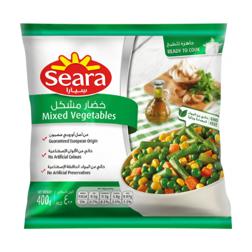 SEARA MIXED VEGETABLES 4 WAY CUT 400G
