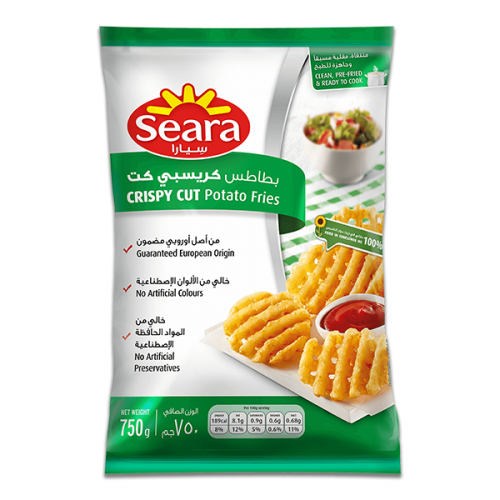 SEARA CRISS CROSS FRIES 750G