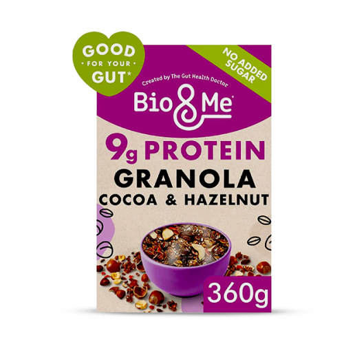 BIO & ME COCOA HAZELNUT PROTEIN BOOSTED 360G 