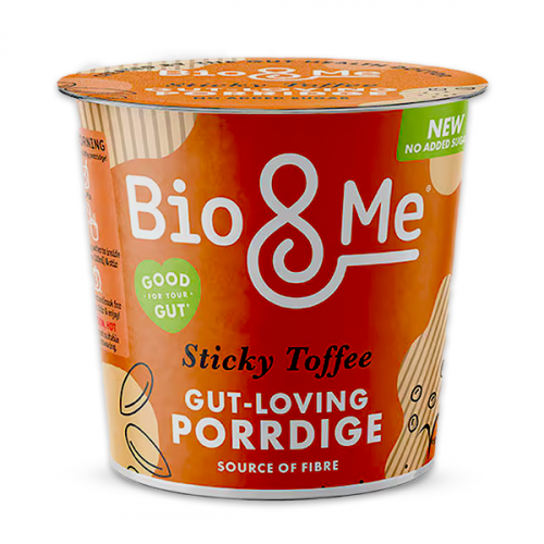 BIO & ME STICKY TOFFEE PORRIDGE POT 58G 