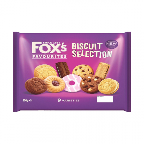 FOXS BISCUIT SELECTION FLOWRAP 350G 