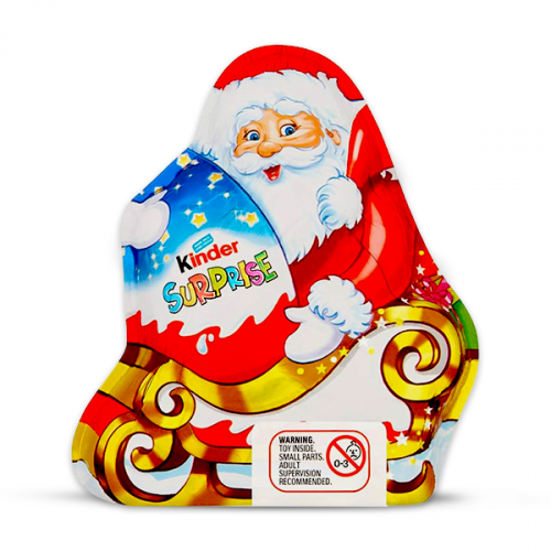 KINDER SANTA WITH KINDER SURPRISE 75G 