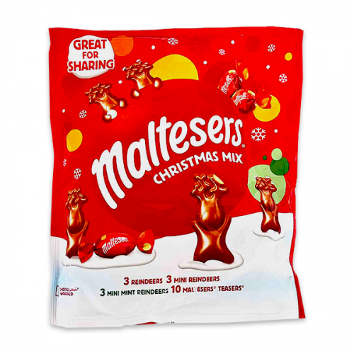 MALTESERS MERRY TEASER XMAS MIX POUCH	