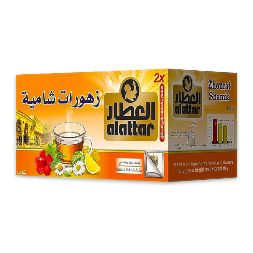 AL ATTAR ZHOURART SHAMIA TEA BAGS 12S 18G