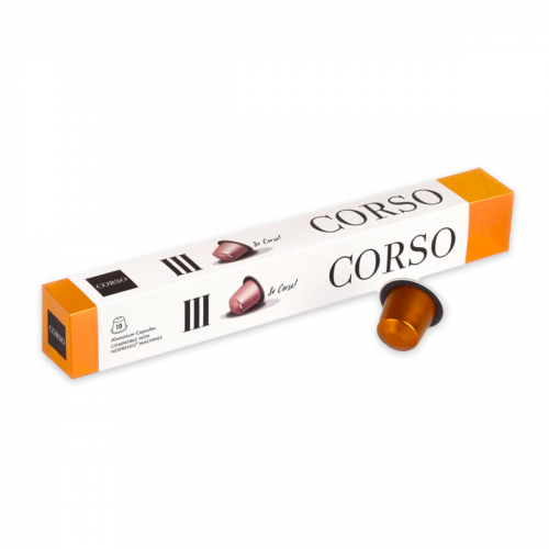 CORSO COFFEE BRONZE 10 CAPSULES 55G 