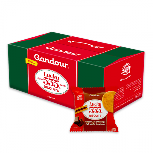 GANDOUR LUCKY BISCUITS 585G