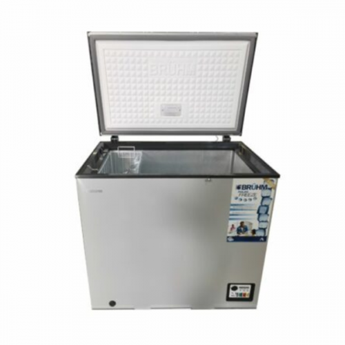BRUHM CHEST FREEZER SINGLE DOOR 250L SILVER BCS-260MR