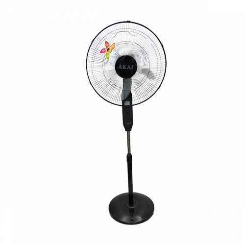 AKAI STANDING FAN 18"RECHARGEABLE LIT EF122A-1813R
