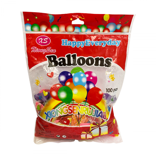 BALLOON LARGE SIZE LATEX 100PCS YIWU