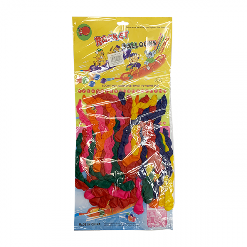 BALLOON SPIRAL ROCKET DESIGN 40PCS OPP YIWU