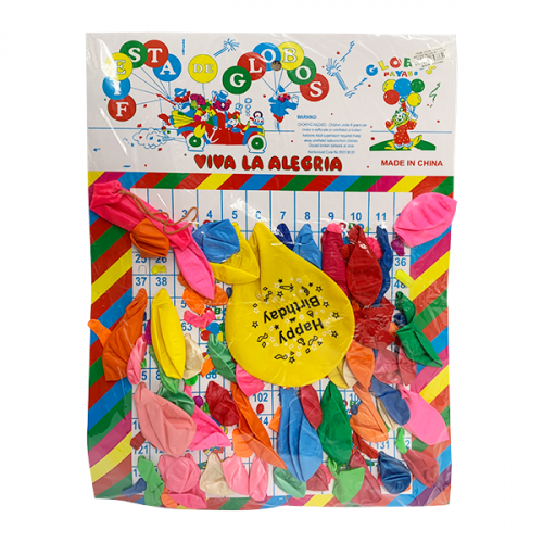 BIRTHDAY BALLOON SET 144PCS