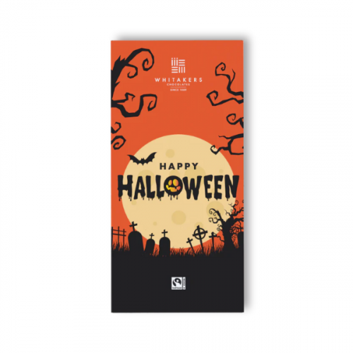 WHITAKERS HALLOWEEN MILK CHOCOLATE BAR 90G 