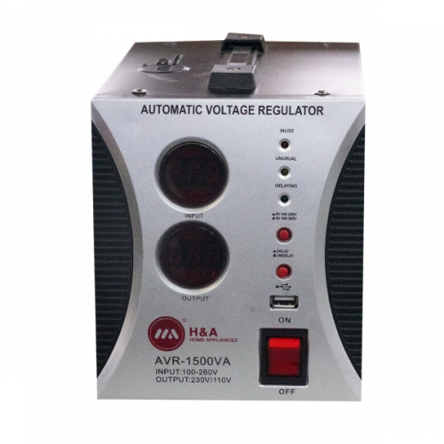 H&A AUTOMATIC VOLTAGE REGULATOR 1500VA AVR-1500VA