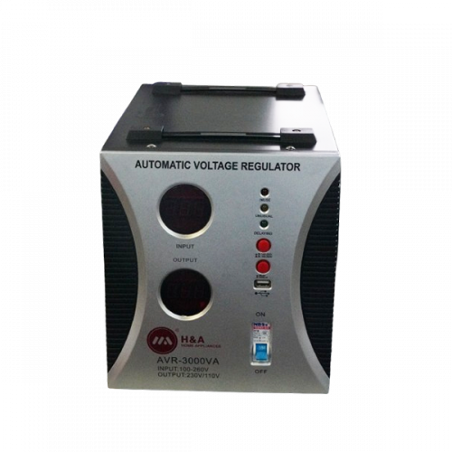 H&A AUTOMATIC VOLTAGE REGULATOR 3000VA AVR-3000VA